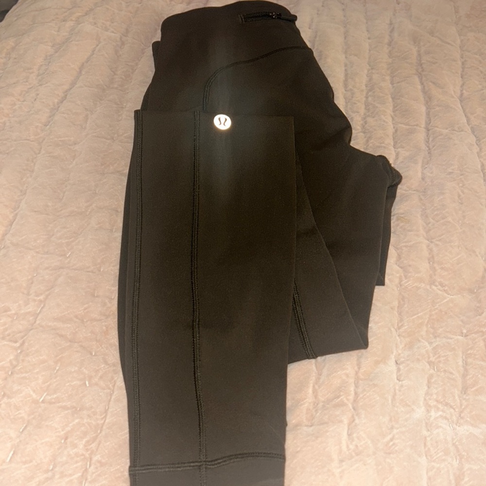 army green swift speed lulu leggings